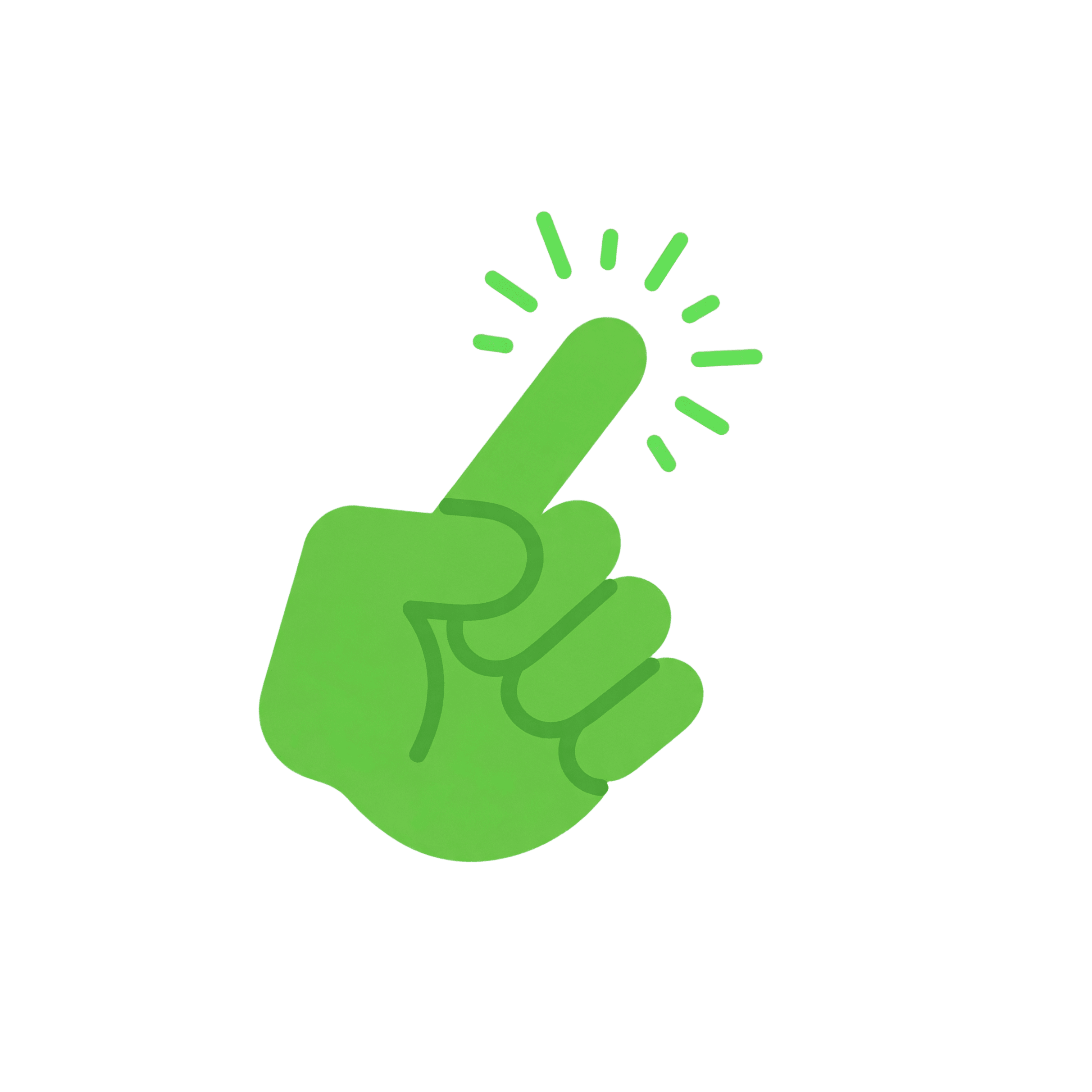 Pointing finger